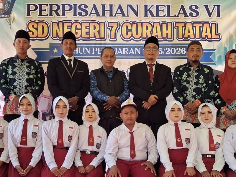Pelaksanaan Acara Tasyakuran Perpisahan Siswa Kelas VI SDN 7 Curah Tatal Tahun Ajaran 2025/2026